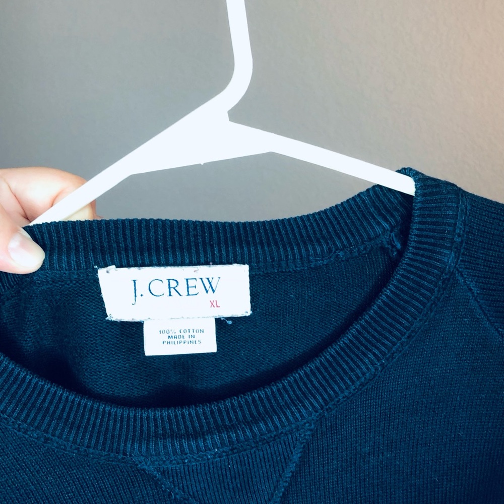Mens J.Crew XL navy sweater